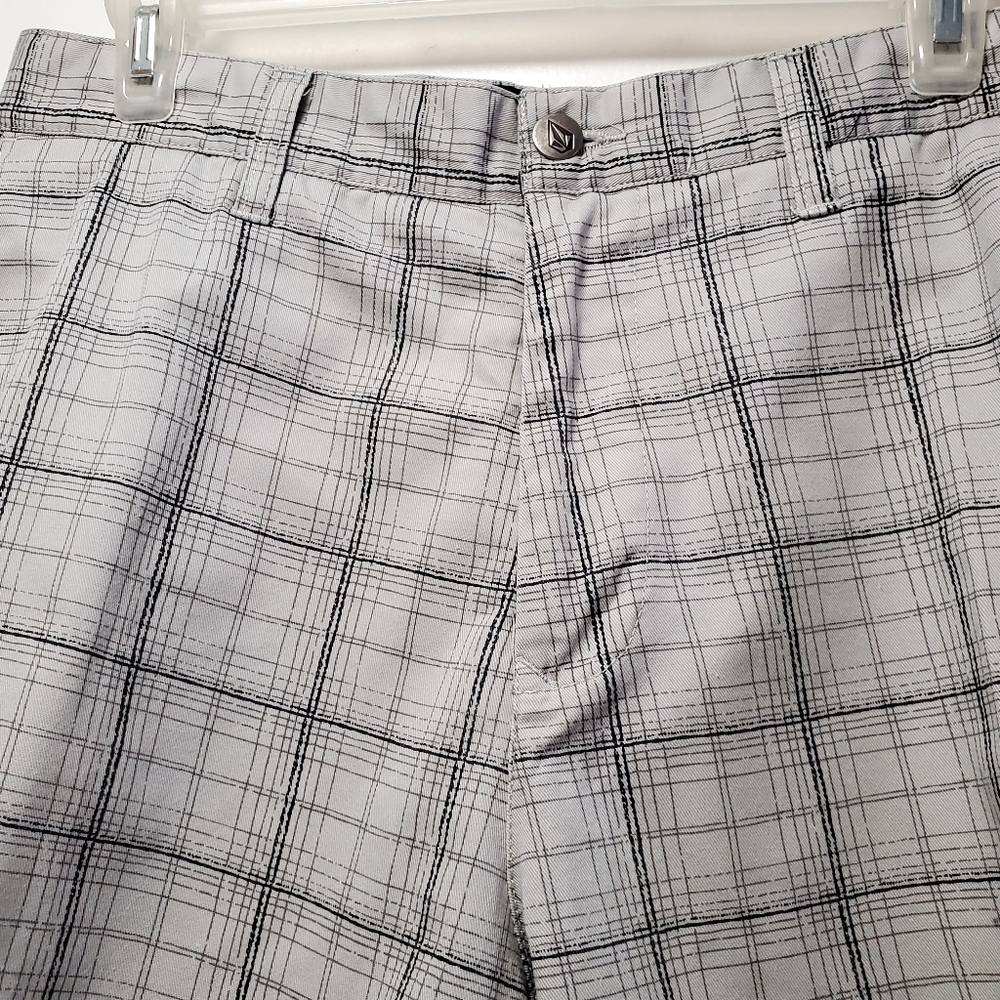 Volcom Corpo Class Shorts Men Size 33 Black/Light… - image 6